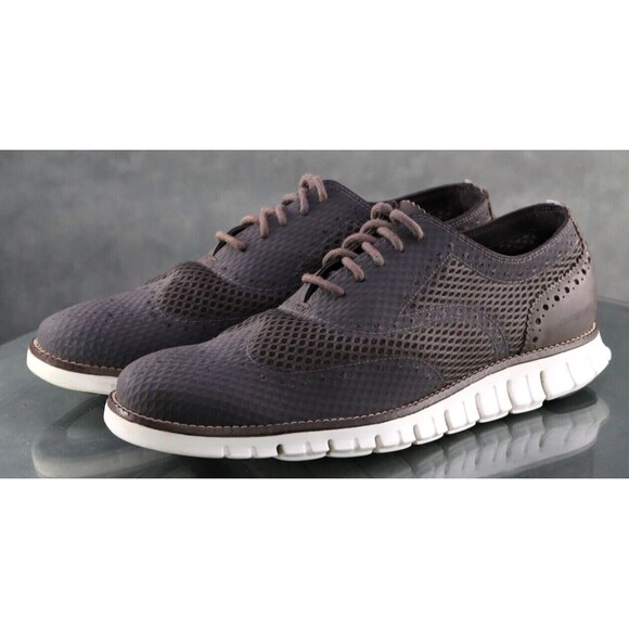 Cole Haan Zero Grand Men's Wingtip Oxfords Casual Shoes Size 9 Leather C22406 - Picture 1 of 11